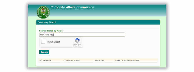 coporate affairs commission